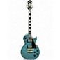 Used Epiphone Les Paul Custom Quilt Ocean Blue Solid Body Electric Guitar thumbnail