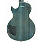 Used Epiphone Les Paul Custom Quilt Ocean Blue Solid Body Electric Guitar