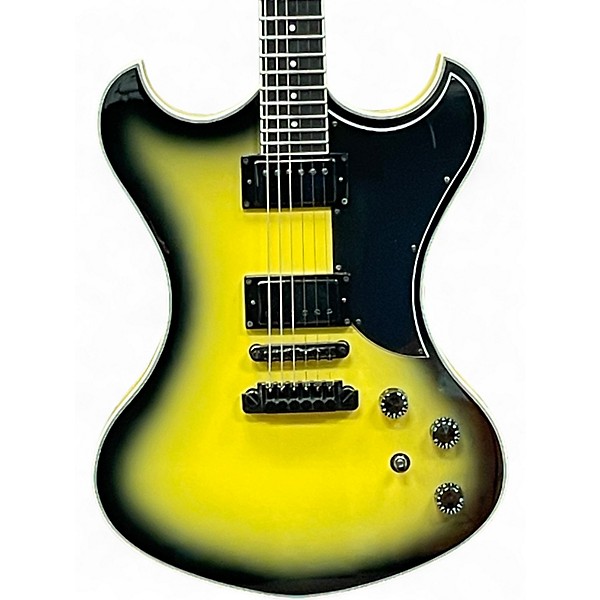 Used Grzenia Hussar Custom Yellow Burst Solid Body Electric Guitar