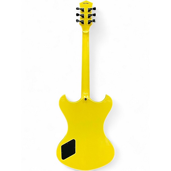 Used Grzenia Hussar Custom Yellow Burst Solid Body Electric Guitar