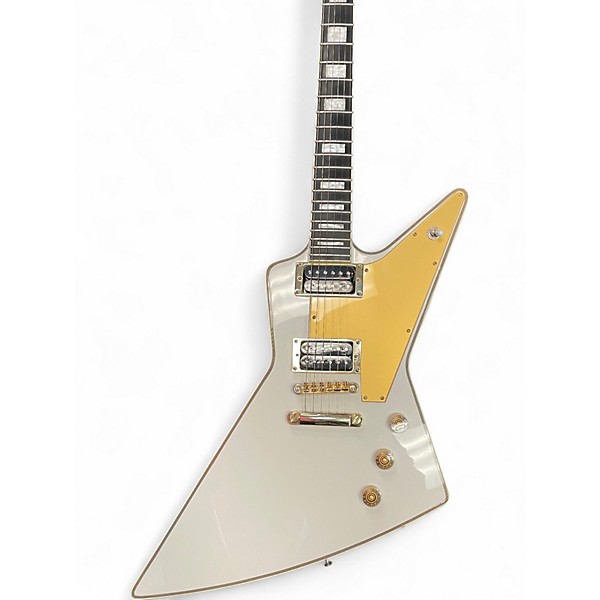 Used Epiphone lzzy Hale Explorer Snow White Solid Body Electric Guitar