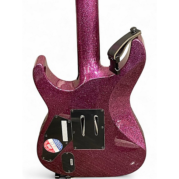 Used ESP LTD KH602 Kirk Hammett Purple Sparkle purple sparkle Solid Body Electric Guitar