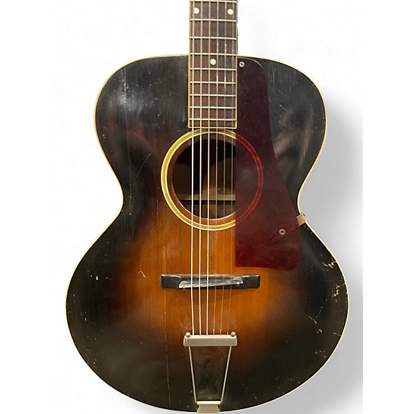 Vintage 1930s Gibson L75 2 Tone Sunburst Acoustic Guitar