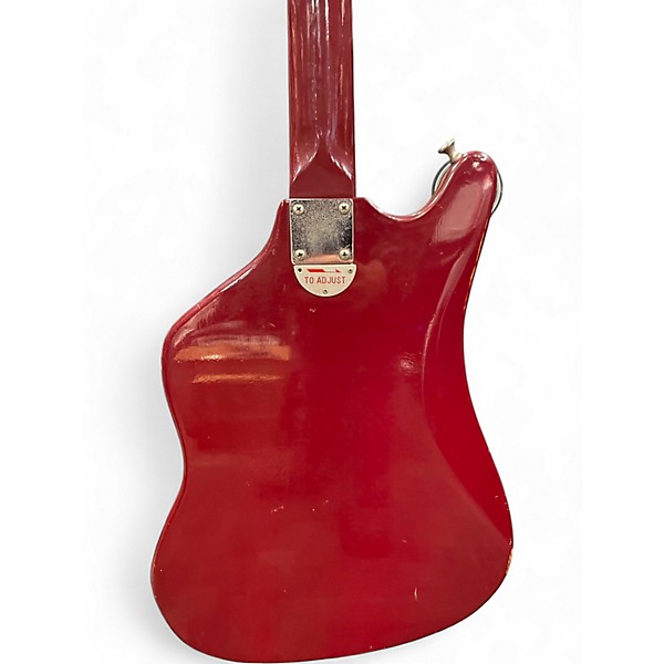 Used Teisco 60'S SS-4L ORBIT FOUR Cherry Solid Body Electric Guitar