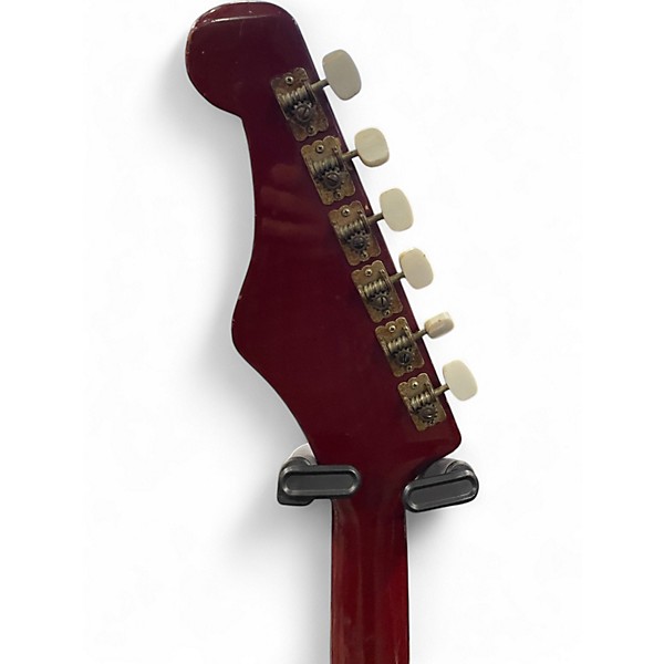 Used Teisco 60'S SS-4L ORBIT FOUR Cherry Solid Body Electric Guitar