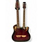 Used Ovation CSE225 Celebrity Double Neck RUBY REDBURST Acoustic Electric Guitar thumbnail