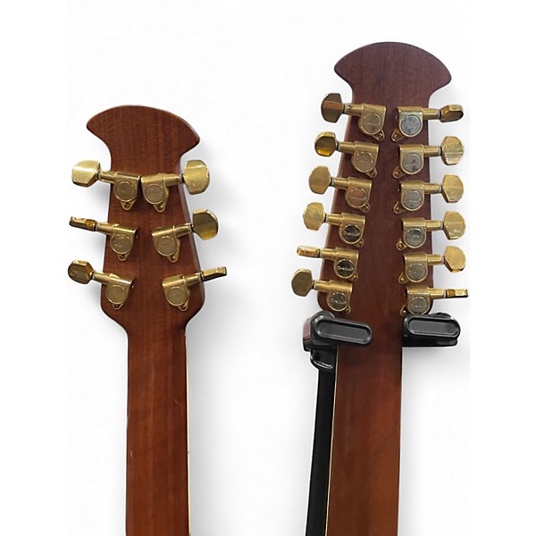Used Ovation CSE225 Celebrity Double Neck RUBY REDBURST Acoustic Electric Guitar