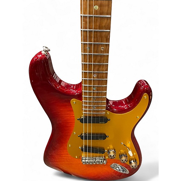 Used Fender PARTSCASTER 2 Tone Sunburst Solid Body Electric Guitar