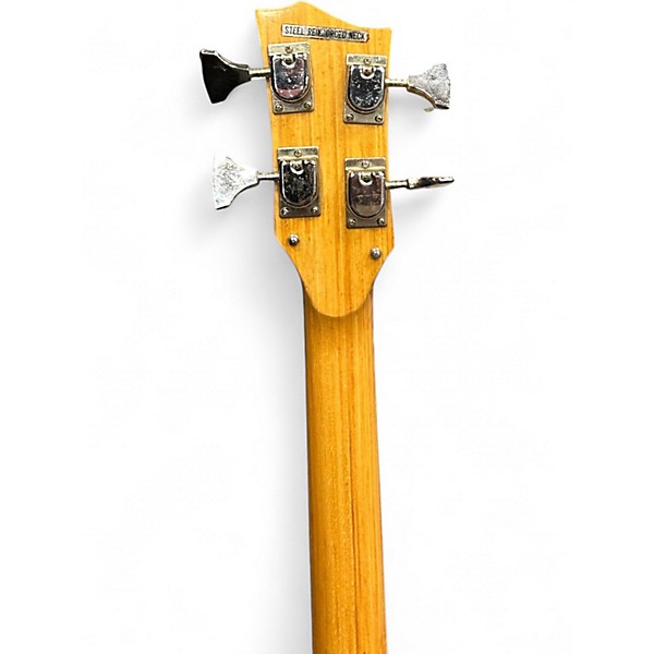 Vintage 1960s Teisco VIOLIN BASS Sunburst Electric Bass Guitar