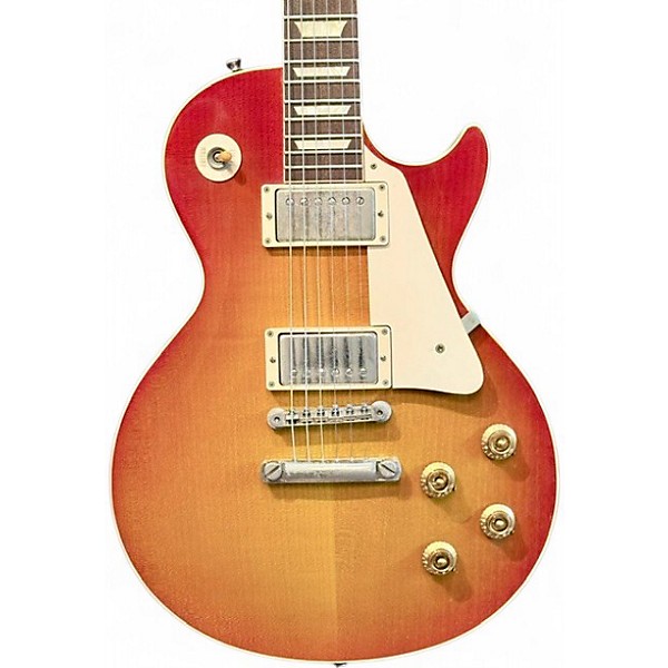 Used 2003 Gibson Les Paul 1958 Reissue Brazilian Fretboard Sunburst Solid Body Electric Guitar