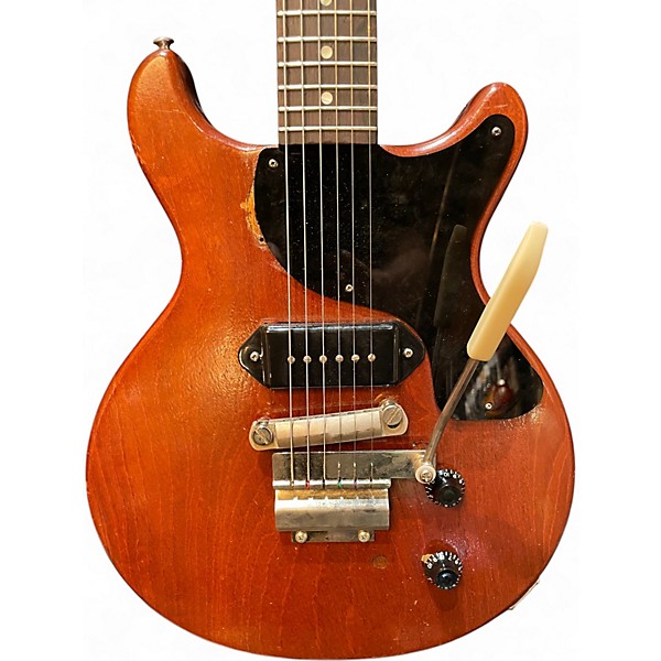 Vintage 1960 Gibson Les Paul Junior Natural Solid Body Electric Guitar