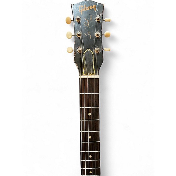Vintage 1960 Gibson Les Paul Junior Natural Solid Body Electric Guitar