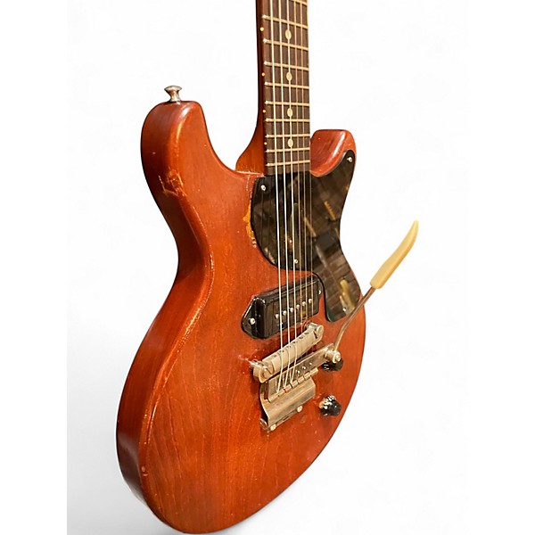 Vintage 1960 Gibson Les Paul Junior Natural Solid Body Electric Guitar