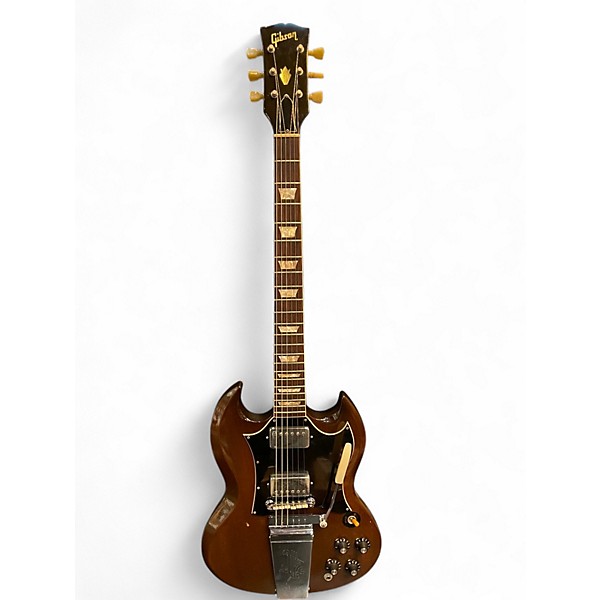 Vintage 1970 Gibson SG Standard Walnut Solid Body Electric Guitar