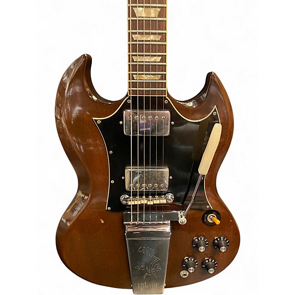 Vintage 1970 Gibson SG Standard Walnut Solid Body Electric Guitar