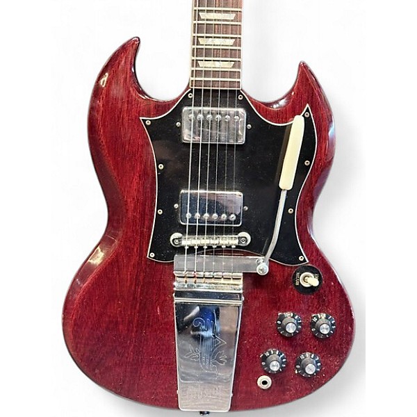 Vintage 1971 Gibson SG Standard Cherry Solid Body Electric Guitar