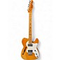 Vintage 1975 Fender Telecaster Thinline Natural Solid Body Electric Guitar thumbnail