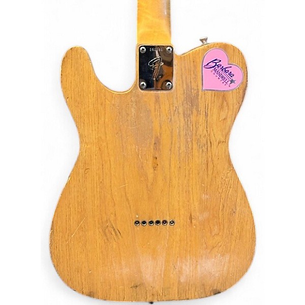 Vintage 1968 Fender Telecaster Natural Solid Body Electric Guitar
