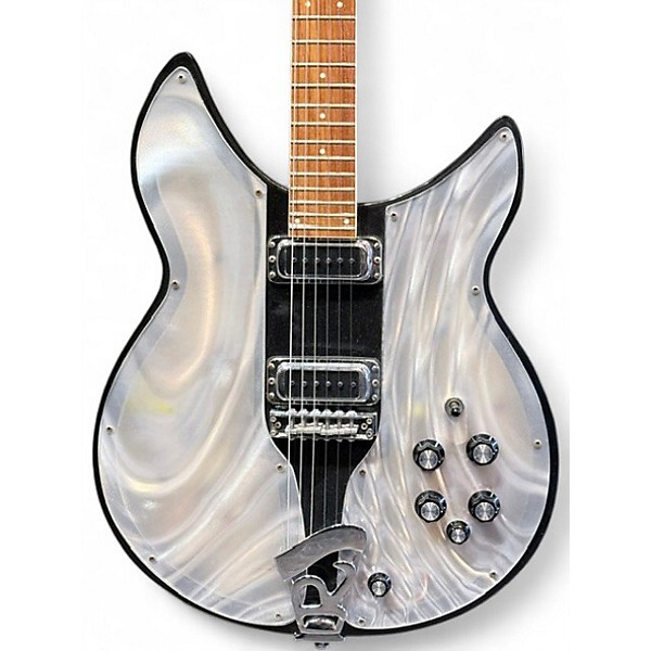 Vintage 1971 Rickenbacker Lightshow Jetglo Solid Body Electric Guitar