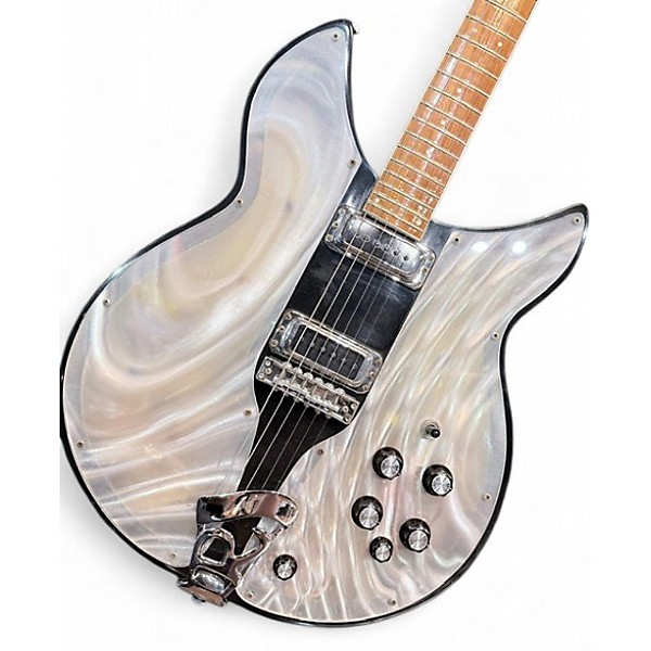 Vintage 1971 Rickenbacker Lightshow Jetglo Solid Body Electric Guitar