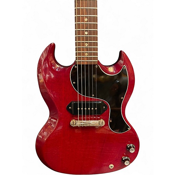 Vintage 1964 Gibson SG Junior Cherry Solid Body Electric Guitar