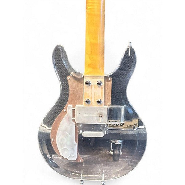 Vintage 1970 Dan Armstrong Lucite Guitar Clear Solid Body Electric Guitar