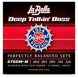 La Bella 0760M-B Deep Talkin' Bass 1954 Originals 5-String Bass Strings