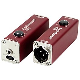 Switchcraft 1/8 in. Stereo Jack to Balanced Mono 3-Pin XLR with Volume Control and Ground Lift Switch