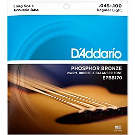 D'Addario EPBB170 PB Soft Acoustic Bass String Set