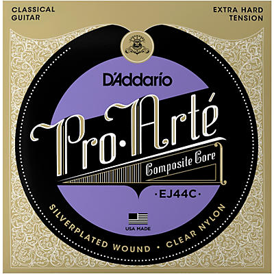 D'addario Ej44c Pro-Arte Composites Extra Hard Classical Guitar Strings for sale