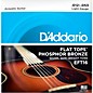 D'Addario EFT16 Flat Top PB Light Acoustic Guitar Strings thumbnail