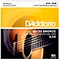 D'Addario EJ14 80/20 Bronze Bluegrass Medium Light Acoustic Guitar Strings thumbnail