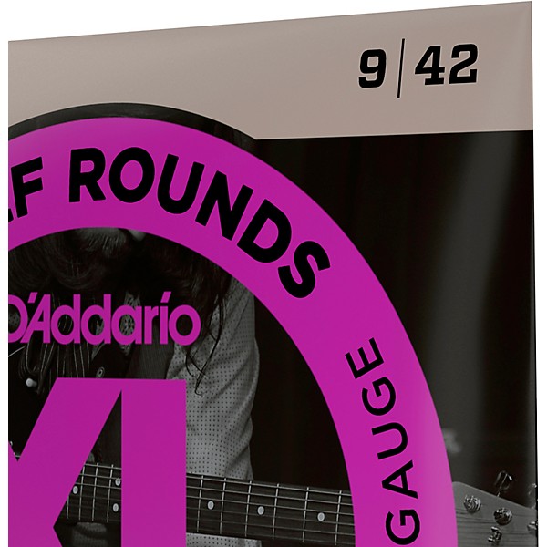 D'Addario EHR320 Half Round Super Light Electric Guitar Strings