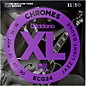 D'Addario XL Chromes Jazz Light Electric Guitar Strings ECG24 Flatwound thumbnail