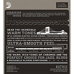 D'Addario ECG26 Chromes Medium Gauge Electric Guitar Strings