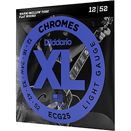D'Addario ECG25 Chromes Light Electric Guitar Strings