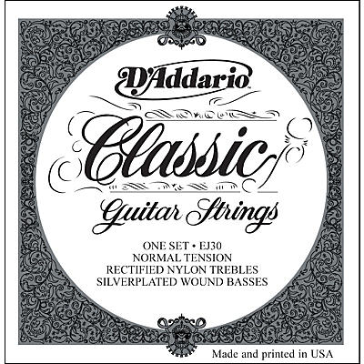 D'addario Ej30 Classic Rectified Nylon Normal Tension, Full Set for sale