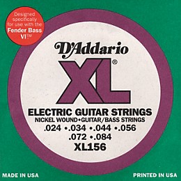 D'Addario XL156 XL 6-String Guitar / Bass Strings