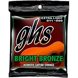 GHS BB20X 80/20 Bronze Extra Light Acoustic Guitar Strings