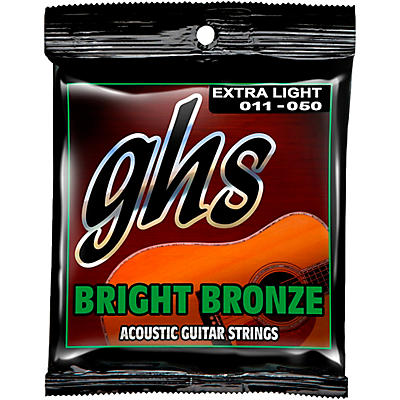 Ghs Bb20x 80/20 Bronze Extra Light Acoustic Guitar Strings for sale