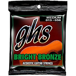 GHS BB40M 80/20 Bronze Medium Acoustic Guitar Strings