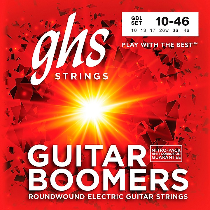 GHS GBL Boomers Light 010 Electric Guitar Strings Guitar Center