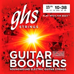 GHS GBLXL Boomers Light/Extra Light Electric Guitar Strings