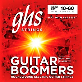 GHS Heavyweight Boomers Electric Guitar Strings Light Top