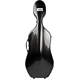 Open Box Bam 1004XL 3.5 Hightech Compact Cello Case Level 1 Black Carbon