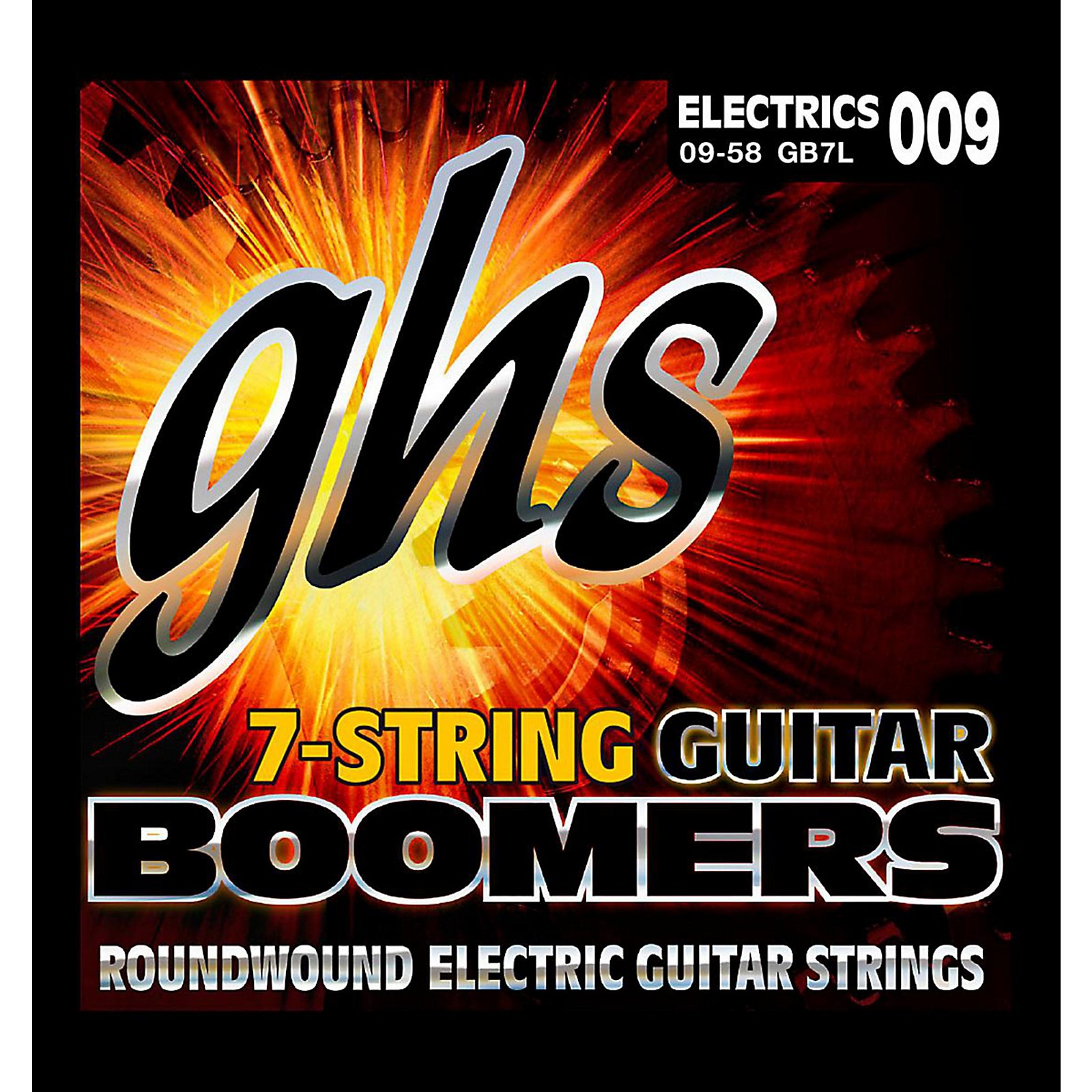 GHS GB7L Boomers 7String Electric Guitar Strings Guitar Center