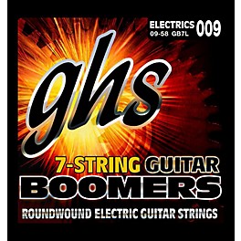 GHS GB7L Boomers 7-String Electric Guitar Strings