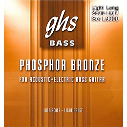 GHS L9000 Acoustic Bass Strings