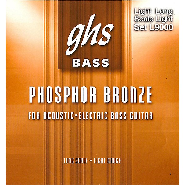 GHS L9000 Acoustic Bass Strings