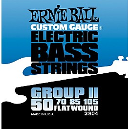 Ernie Ball 2804 Flat Wound Group II Electric Bass Strings